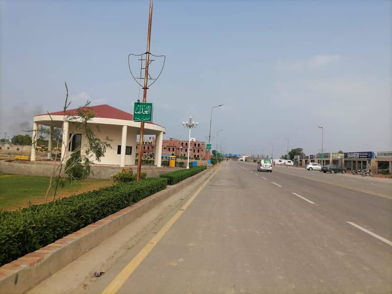 5.33 merla commercial plot for sale, falcon down town,Fazaia phase 1 15