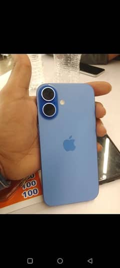 iphone 16 blue color brand new phone non pta jv 10month warranty