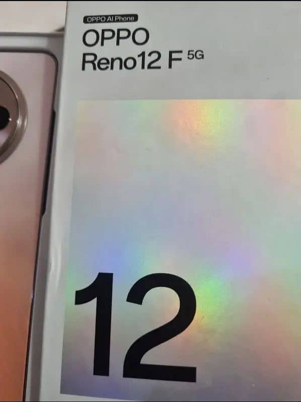 OPPO reno12f 5g just 1 month usd All accessories pin pk 1