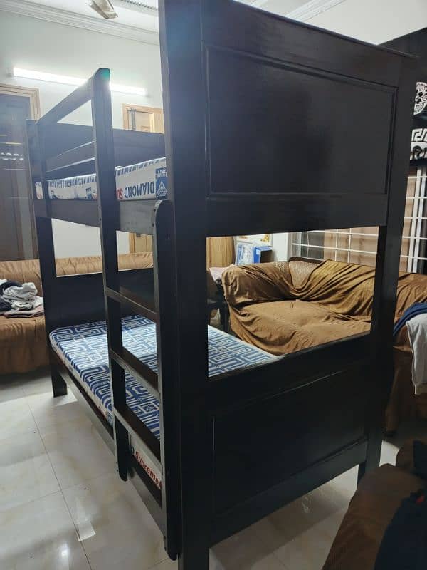 bunk bed wooden 1