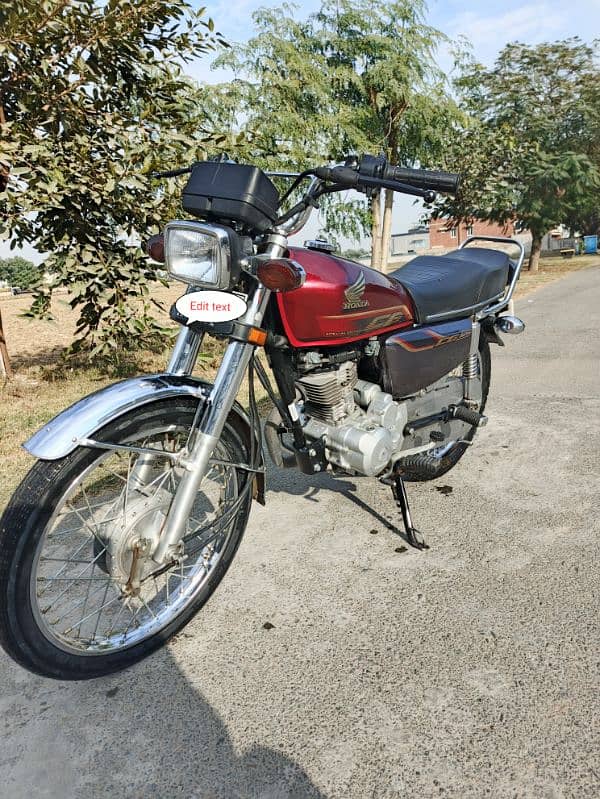 Honda CG 125 Self start Very Good Condition 1