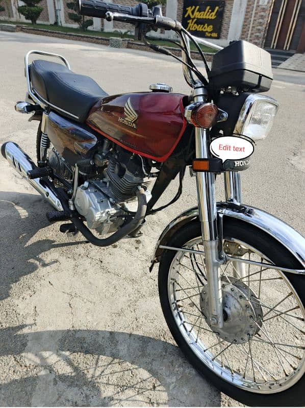 Honda CG 125 Self start Very Good Condition 2