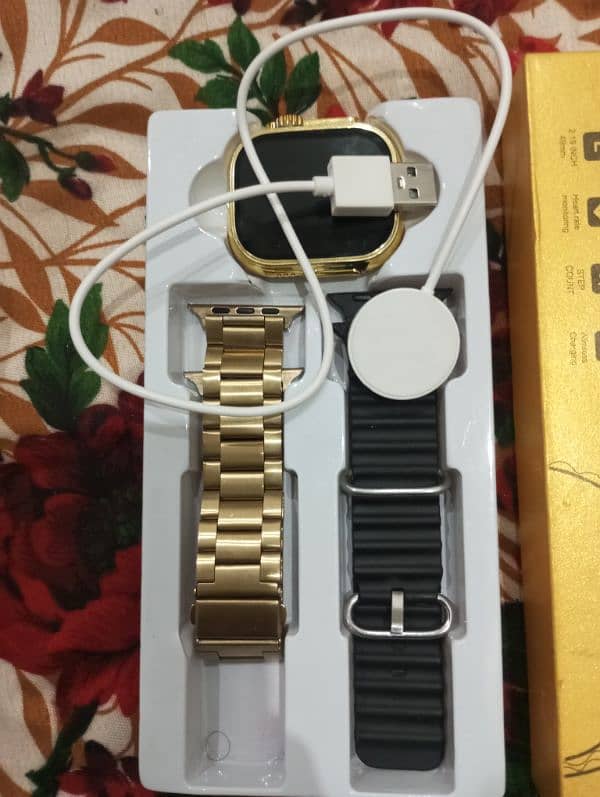 C9 Ultra Max Gold Edition Colour Smart Watch 9