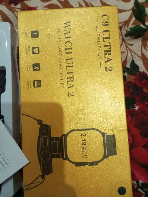 C9 Ultra Max Gold Edition Colour Smart Watch 11