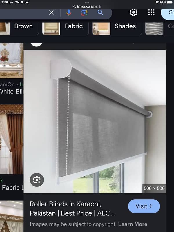 office home roller blinds sizes mentioned in photo total 7 pieces. . 3