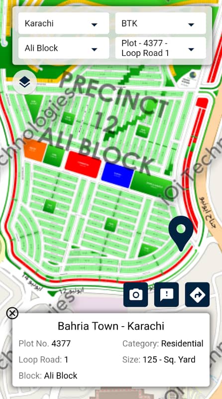 Preci-nct 12 Ali block 125sq. y allotment Jori plot available for sale 53 lac each 03135549217 0