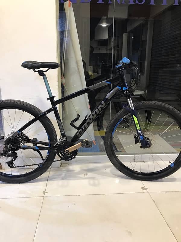 btwin rockrider mtb 620hydraulic break 27.5 7