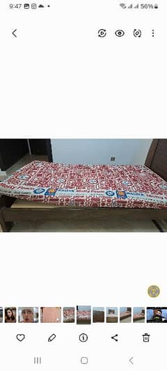 MATTRESS MOLTY FOAM FOR SINGLE BED