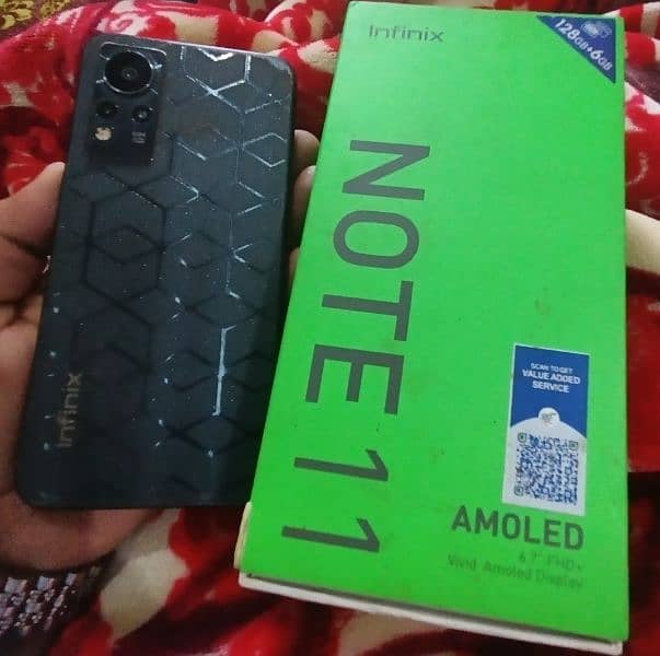 infinix Note 11 6+8 128GB With Box 2