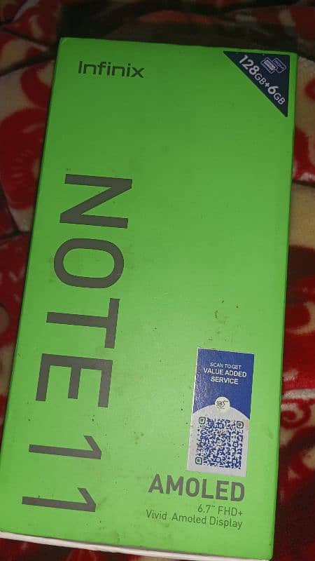 infinix Note 11 6+8 128GB With Box 7