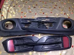 Honda civic x bumper reflector