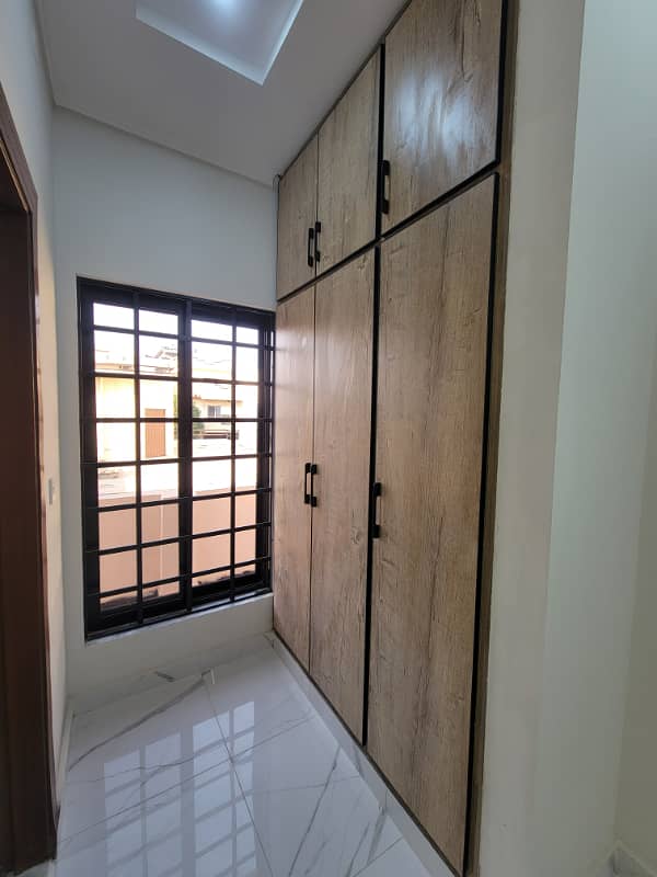 14 Marla very good place Brand new upper portion For rent available in CBR Town Islamabad 8