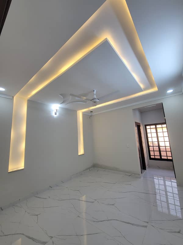 14 Marla very good place Brand new upper portion For rent available in CBR Town Islamabad 9