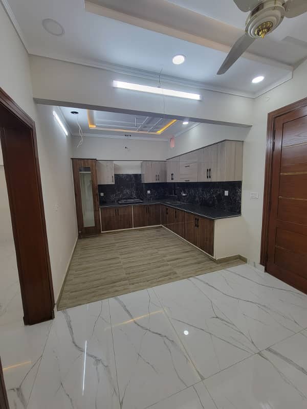 14 Marla very good place Brand new upper portion For rent available in CBR Town Islamabad 10