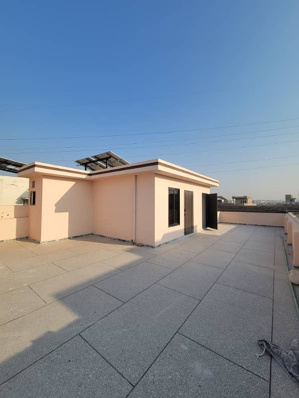 14 Marla very good place Brand new upper portion For rent available in CBR Town Islamabad 12