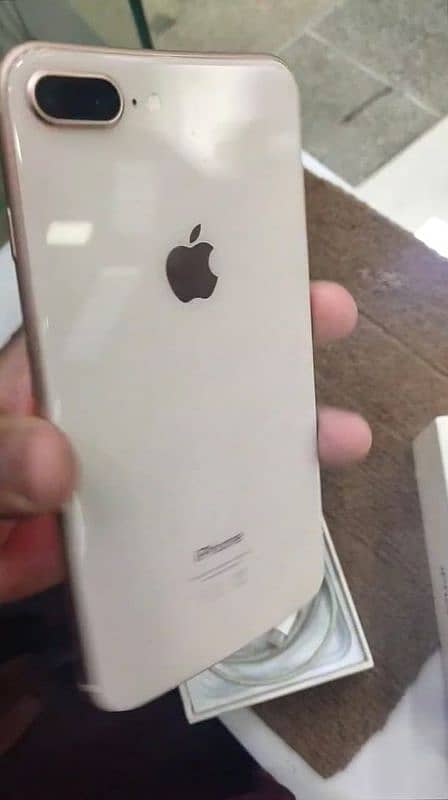 Apple iphone 8 plus 64 GB Momery Full Box PTA Approved 03193220609 0