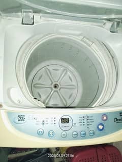 korean automatic washing and dryer machine