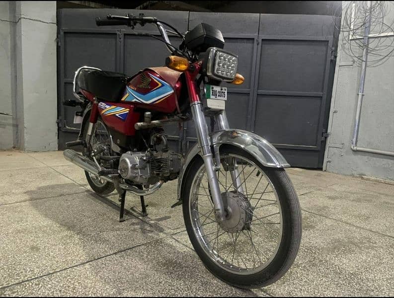 honda cd 70 2019 model lush bike for sale. 5