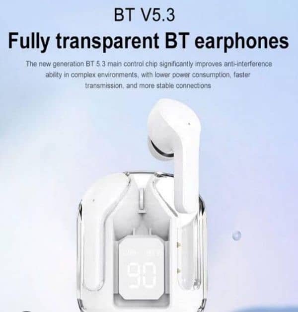 Bluetooth 5.3 airbuds -2 pcs Super bass , long battery life 2