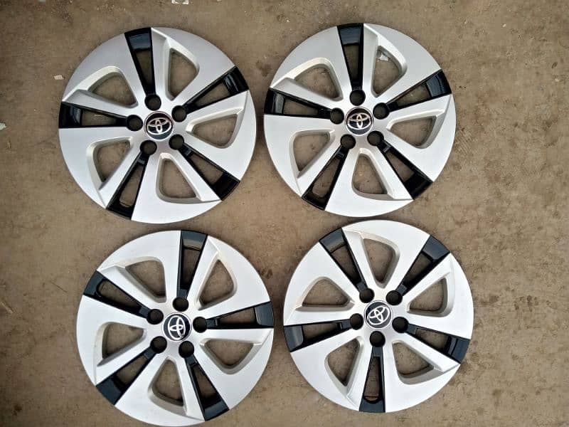 Prius 2018 19 20 21 Model 15 Size Original Japane Wheel Covers 4 piece 0