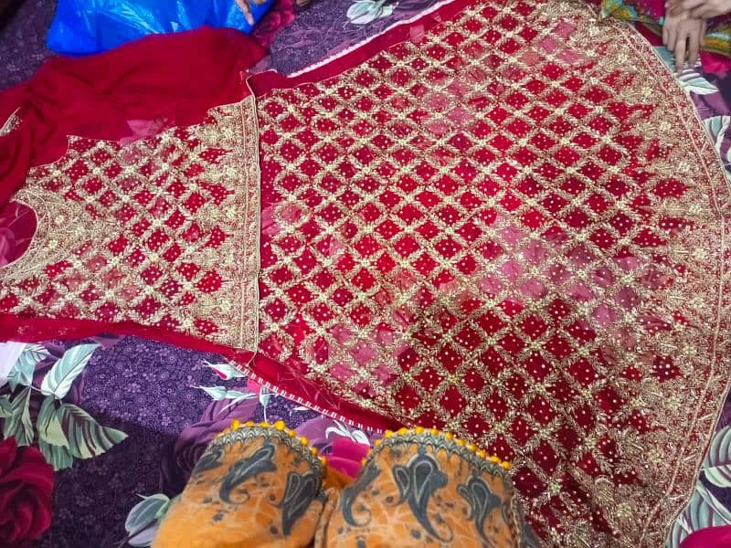 bridal lehenga urgent sell condition new 2