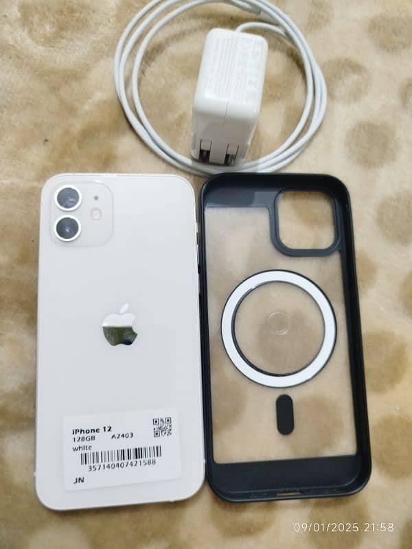 Iphone 12 128gn pta approved 100%BH 10/10 Condition 2