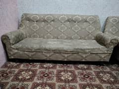 5 seater sofa set & 2 showcase