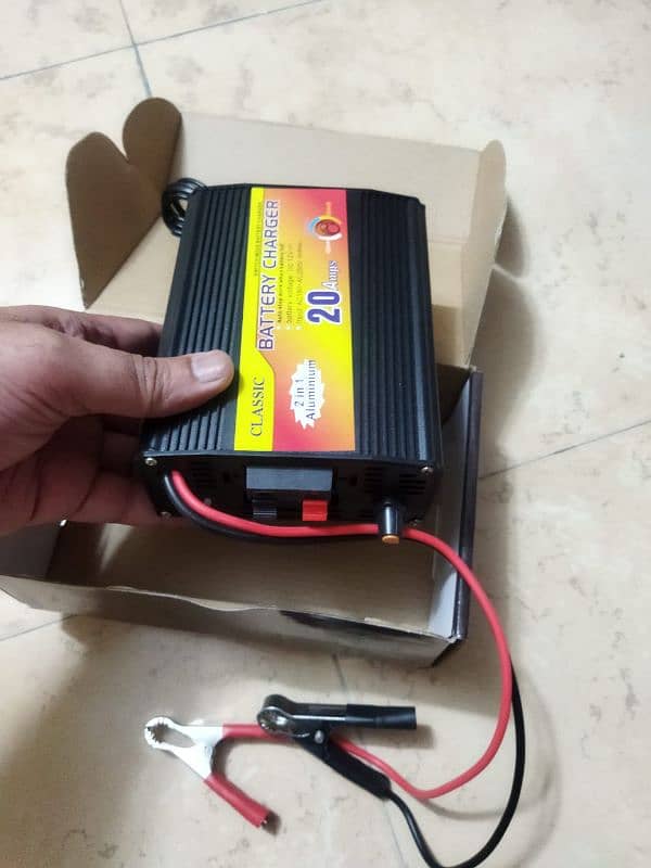 12v/24 Volt Automatic car Battery Charger 60 Ampere B-Power Fas 13