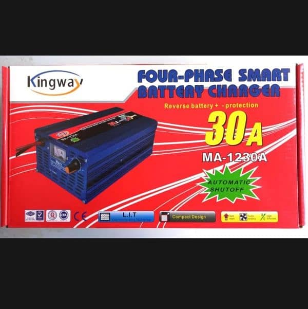 12v/24 Volt Automatic car Battery Charger 60 Ampere B-Power Fas 15