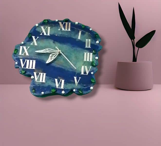 Wall Clock (Resin Art) 0