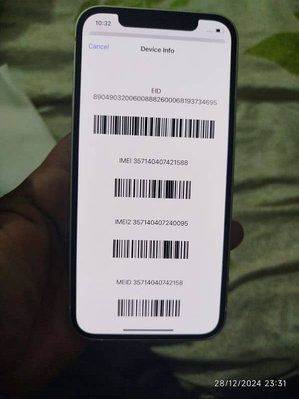 iPhone 12 128gb PTA Approved 10/10 Condition 14