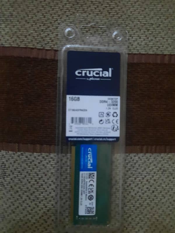 CRUCIAL by micro Ram 16 gb ddr4 3200mz 0