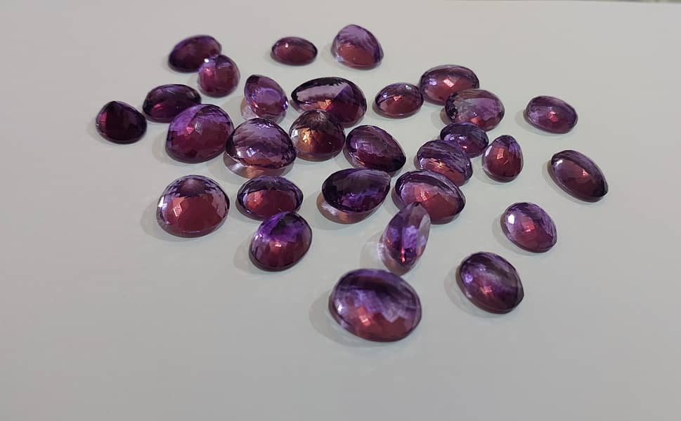 Amethyst Stone from Jaipur (Laser Cut) 2