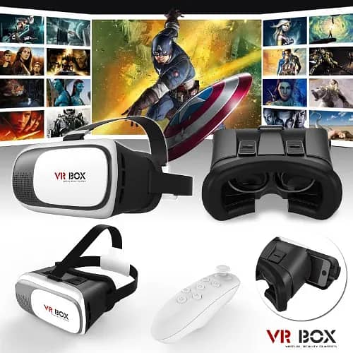 Vr Box – 3d Virtual Reality Box With Remote 1