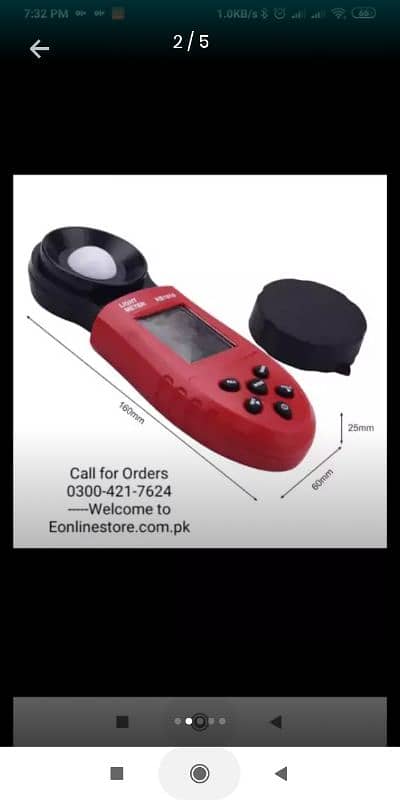 Digital Mini Lux Light Red sports Meter Light Intensity Meter air 14