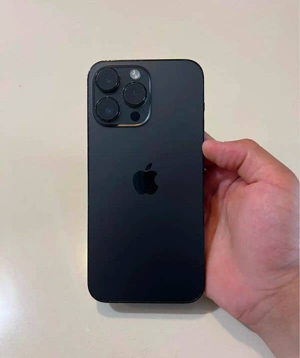 iphone 14pro max jv 10/10 blk clr 4