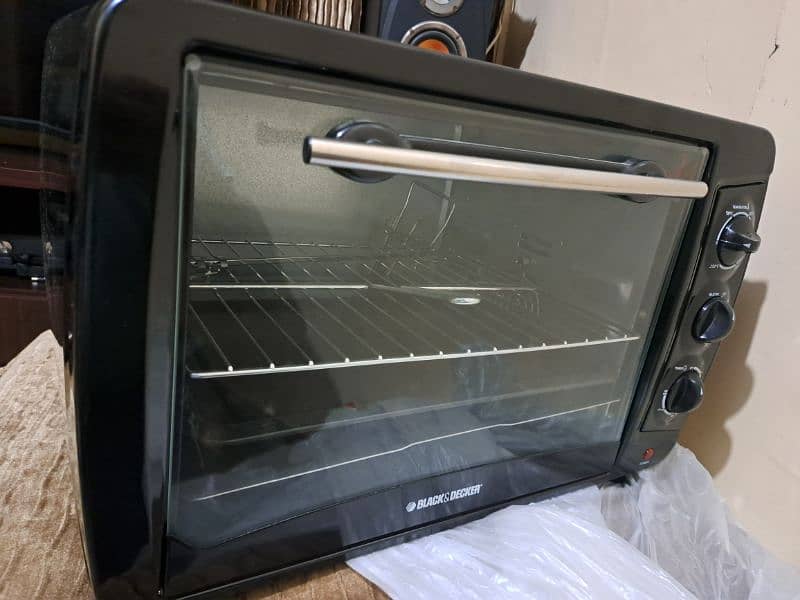 one time used electric oven 4