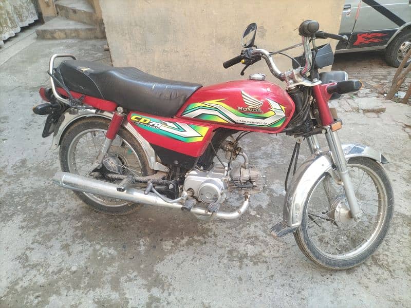 Honda 70 red 0