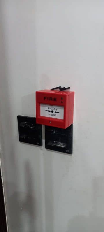 CCTV camera electric fence fire alarm insulation 2