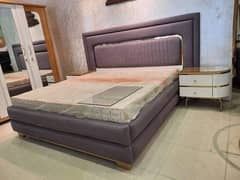 Bed set King size bed side tables and dressing