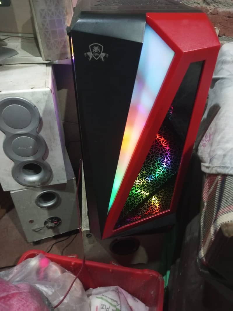 Gaming PC RGB tiger AAA Case 0