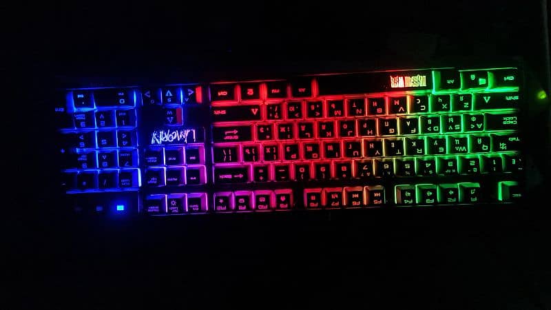 Qumo Unicorn K01 Wired Membrane Gaming RGB Keyboard 1