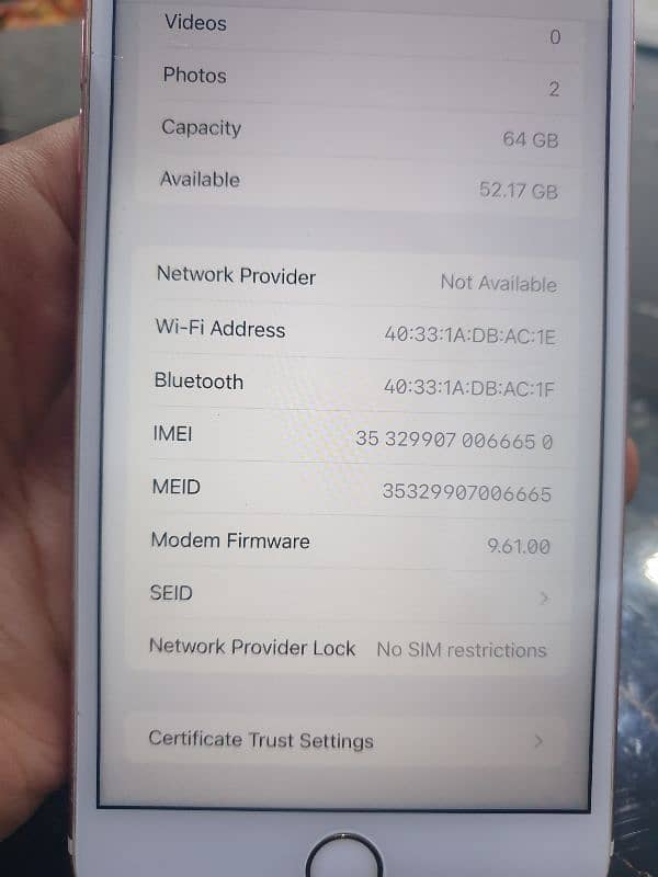 iPhone 6s plus 10/9 condition 4