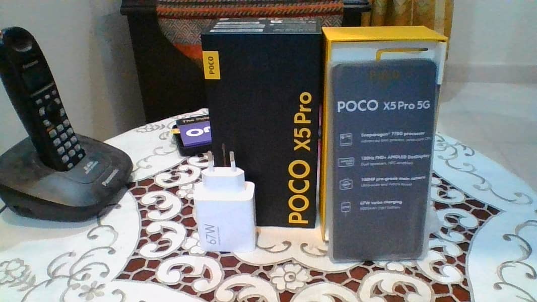 Poco X5 Pro 5G (Like new in Box condition) officially PTA approved. 0