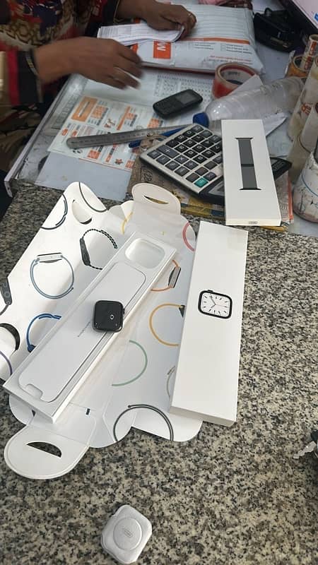 Apple watch series 7 45mm stainless steel 9