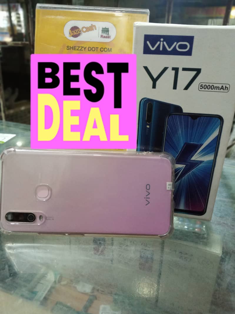 Vivo Y17 8/256 (Show) Dual Sim PTA Approved 0