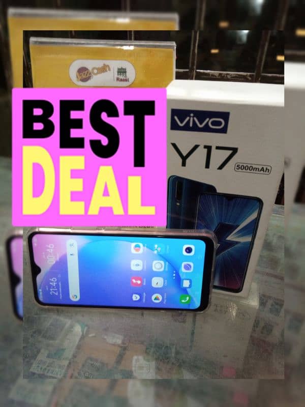 Vivo Y17 8/256 (Show) Dual Sim PTA Approved 2