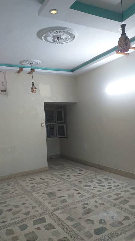 SECTOR -09 SECOND FLOOR WITH ROOF AND SEHAN* NORTH KARACHI 1