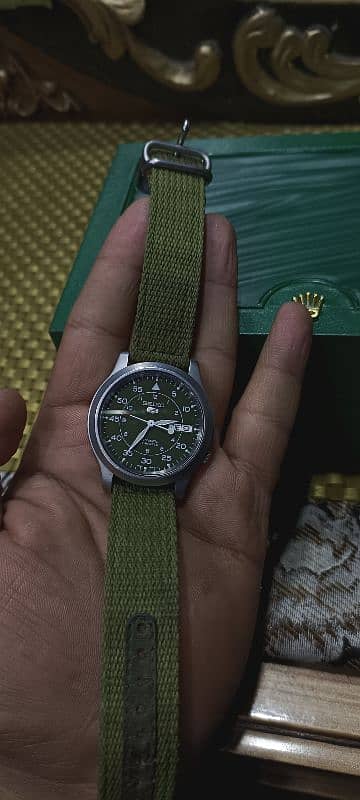 Seiko 5 military watch 7s26 0