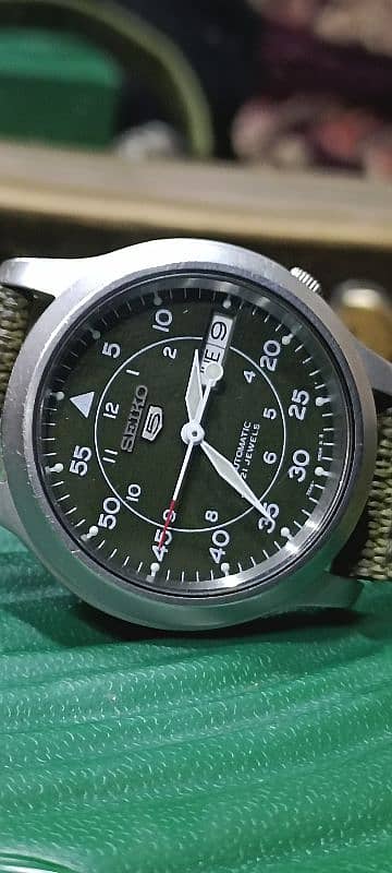 Seiko 5 military watch 7s26 3